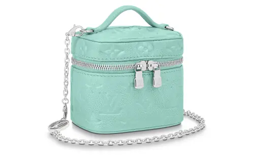 LOUIS VUITTON Micro Vanity Pearly Lagoon Turquoise