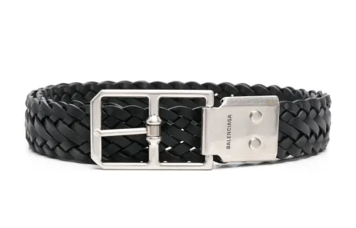 【Best of: PromotionsPrevious Season】Woven leather belt