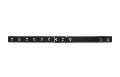 Balenciaga Cow Leather Belts Women's Black Width 2.5cm