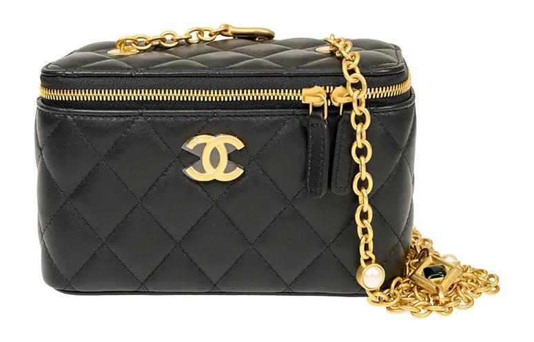 Женская сумка Chanel CHANEL (черная)
