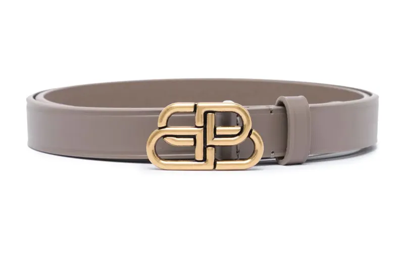 Balenciaga Leather Belts Women's 2cm