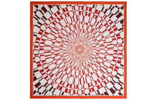 HERMES Scarves Women's Red