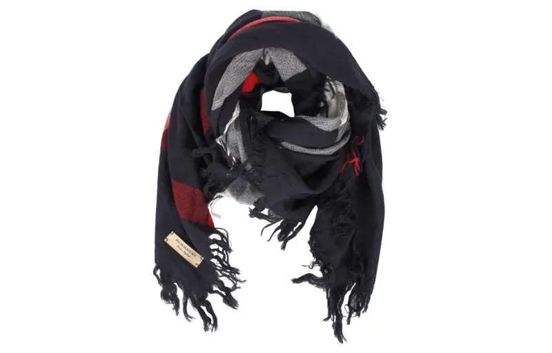 Burberry Knit Scarves Women's Black