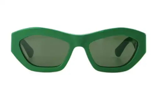 Bottega Veneta Eyewear Round Frame Sunglasses