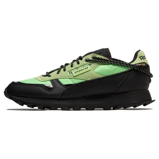 Reebok Classic Leather Trail Pleasures Neon Mint