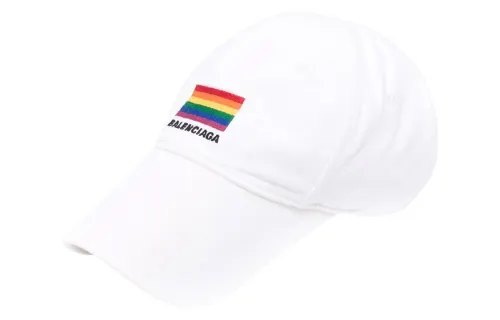 Balenciaga Baseball Caps Women's White