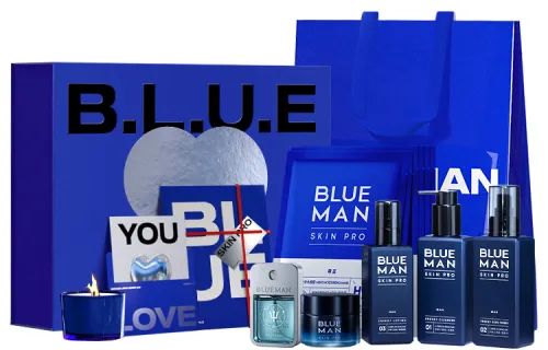 Perfumed gift box, moisturizing set, cleansing milk, face mask, perfume, oil sheen control, deep cleansing
