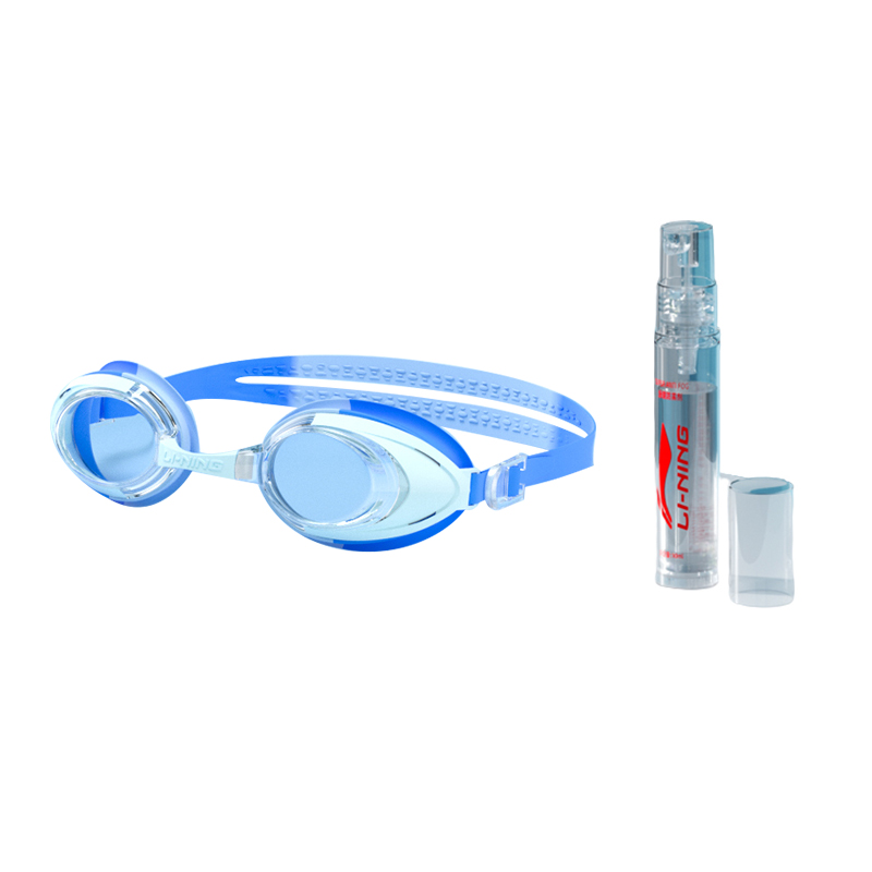Li Ning Swim Goggles Silicone, Polycarbonate Kids’ Light Blue