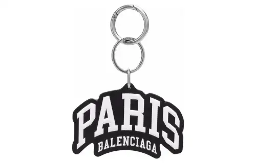 Balenciaga Paris Logo Keyring