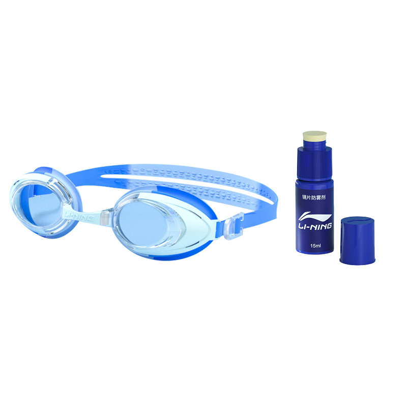 Li Ning Swim Goggles Silicone, Polycarbonate Kids’ Light Blue