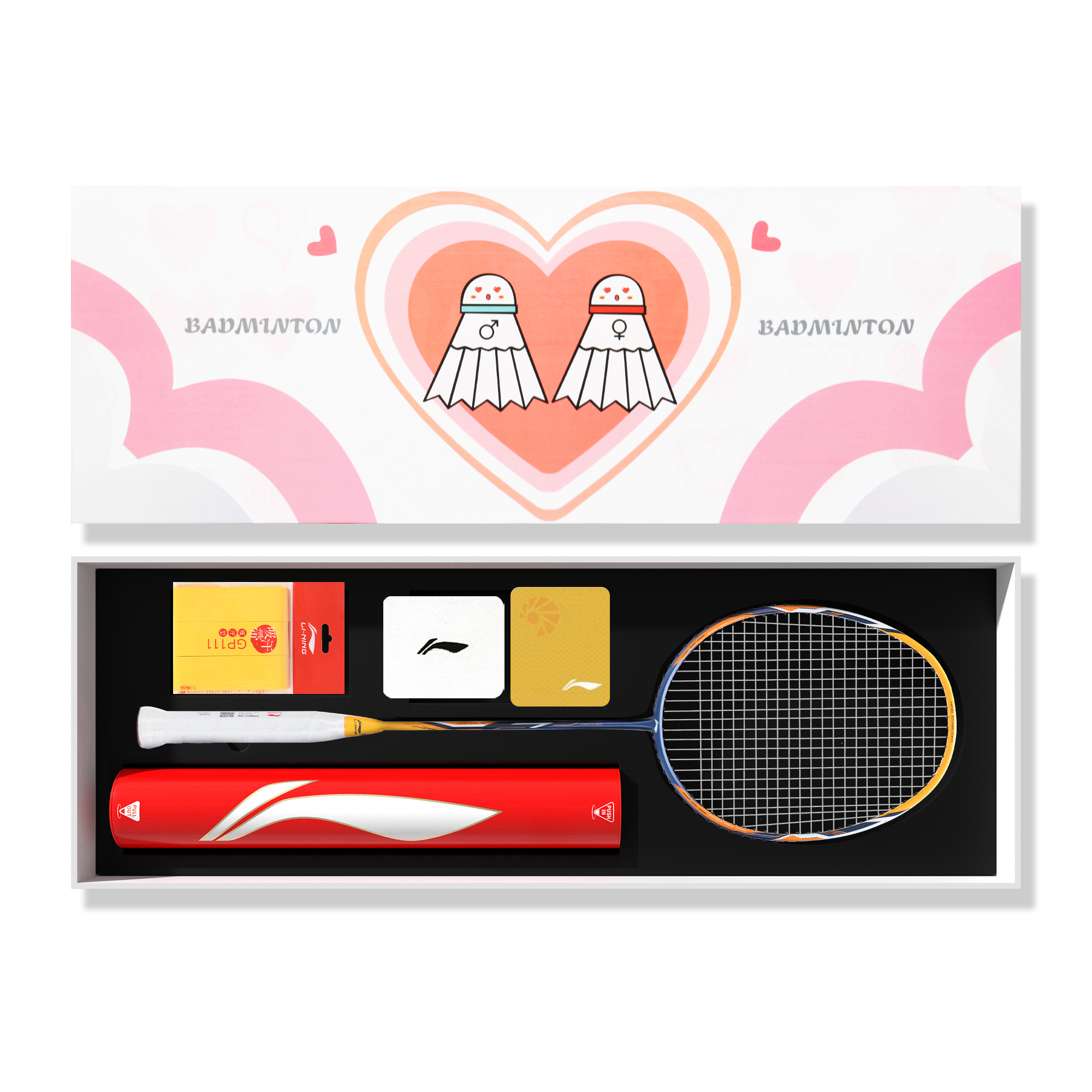 Li Ning Power Build Assault Collection Full Carbon Badminton Rackets Offensive Type Heavy Head, Stiff Shaft Entry level