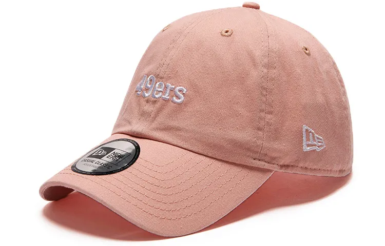 New Era Cotton Baseball Caps Unisex Pink
