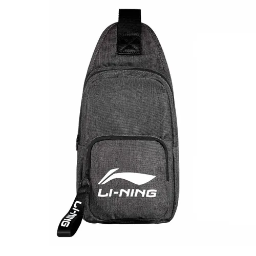Li Ning Casual Fabric Sports Bag, Shoulder Bag, Crossbody Bag, Sling Bag Regular Unisex Multicolor