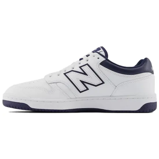New Balance 480 White Navy