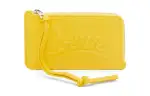 LOEWE Cow Leather Card Holder Large Women's Yellow