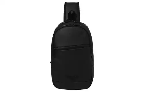 FILA Polyester Sling Bag Regular Unisex Black