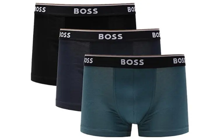 HUGO BOSS SS23 Boxer Briefs Men's 3 Pack Black