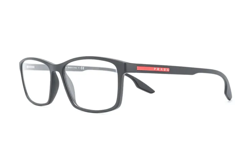 Prada angular glasses
