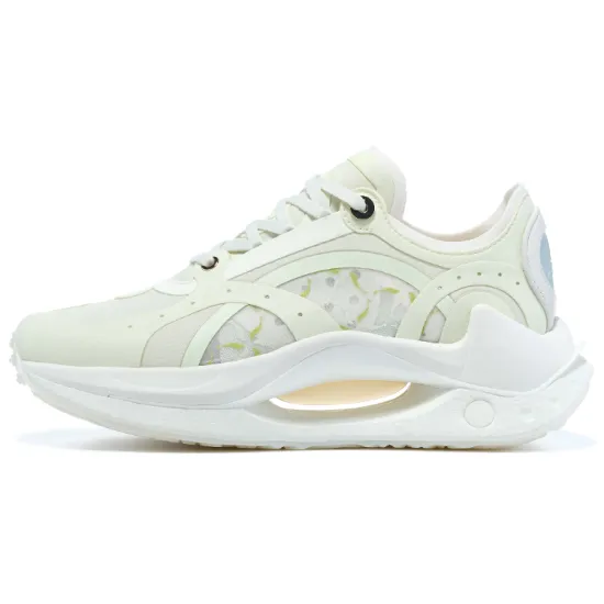LI-NING 1990 Shadow RMX Casual Shoes Women's Low-Top Green