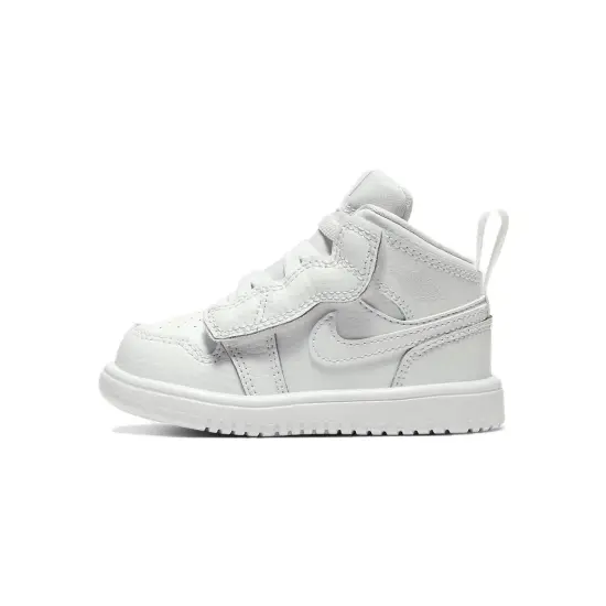 Air Jordan 1 Mid Triple White TD