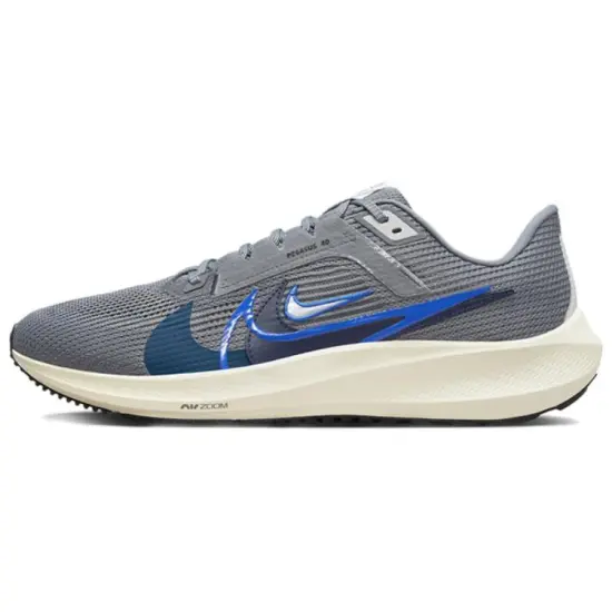 Nike Air Zoom Pegasus 40 Premium 'Quadruple Swoosh - Smoke Grey Racer Blue'
