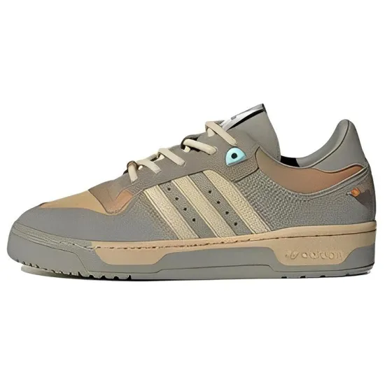 Adidas Originals Rivalry Skateboarding Shoes Unisex Low-top Gray