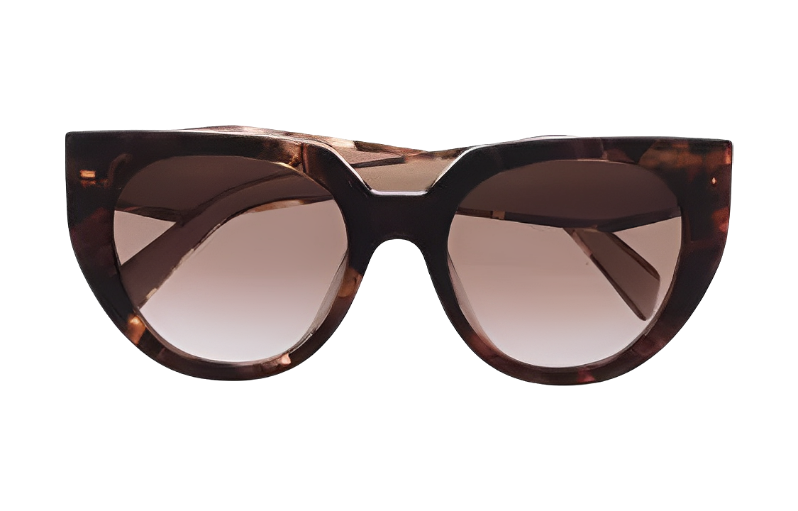 Женские очки Prada PR14WS01R0A601R0A6 (коричневые)