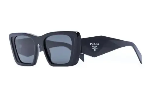 Prada oversized rectangular-frame sunglasses