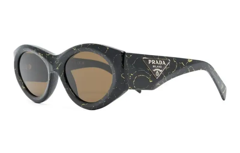 PRADA Eyewear Rectangular Frame Sunglasses