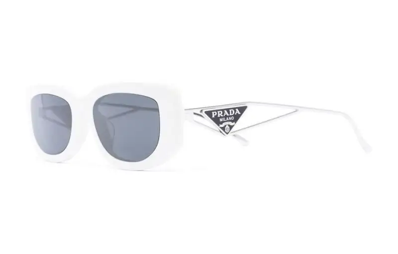 PRADA Rectangular Frame Sunglasses
