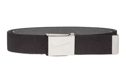 Nike Nike Lightweight Casual Belt Unisex Black Width 3.8cm