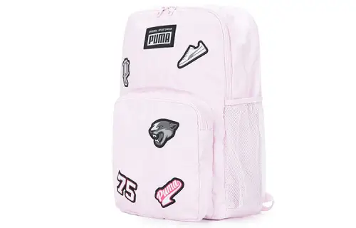 PUMA Fabric Travel Bag Backpack Regular Unisex Light Pink
