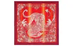 HERMES Scarves Women's Red
