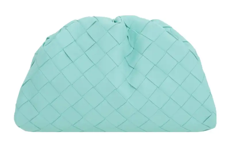 Bottega Veneta Woven Drawstring Clutch Bag