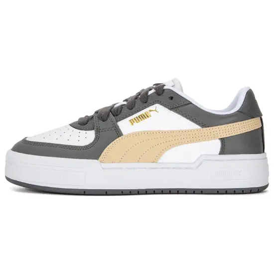 PUMA Ca Pro Skateboarding Shoes Unisex Low-top Grey/white