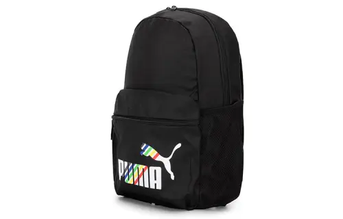 PUMA Fabric Laptop Bag Backpack Regular Unisex Black