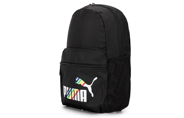 PUMA Fabric Laptop Bag Backpack Regular Unisex Black