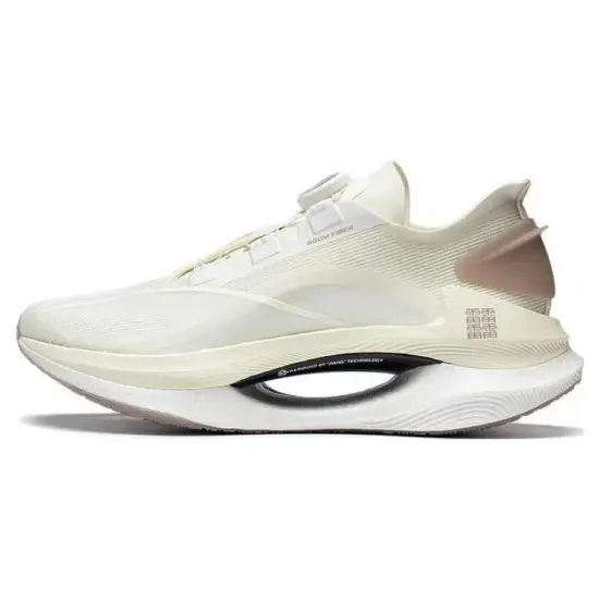 LINING Absolute Phantom 1.0 Running Shoes Unisex Low-Top White Gray