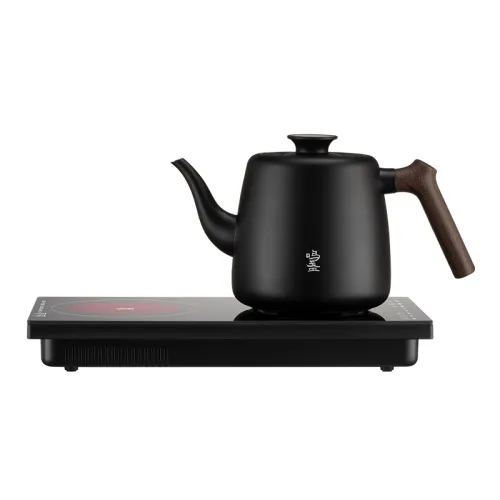 Mingzhan electric kettle 800ml fully automatic tea boiler three-stage power multi-purpose electric ceramic stove multi-function tea pot stainless steel black MZ171