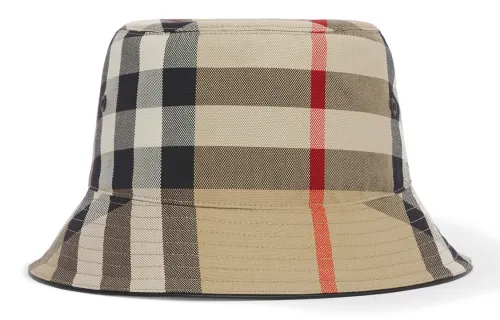 Burberry Women's Check Cotton Bucket Hat