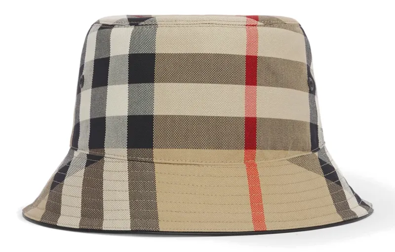 Burberry Women's Check Cotton Bucket Hat