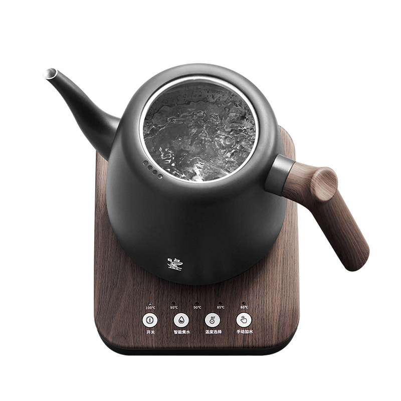 Mingzhan electric kettle 1000ml fully automatic special tea temperature automatic constant temperature kettle lifting memory intelligent bottom water refill classic Zen black tea kettle black MZ170