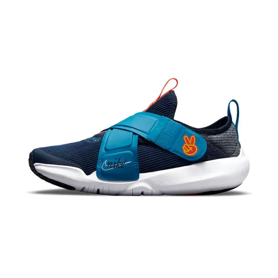 Nike Flex Advance Kids Sneakers PS Low-top Blue/Orange