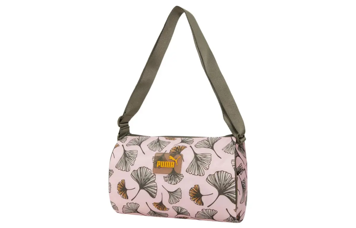 PUMA Fabric Cylinder Bag, Crossbody Bag, Shoulder Bag Regular Women's Lotus Powder