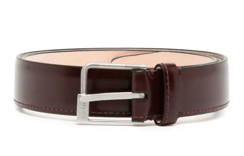 Maison Margiela Cow Leather Belts Women's Brown 3cm