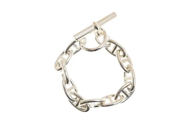 HERMES 2000s Chaine D'Ancre Gm Bracelet