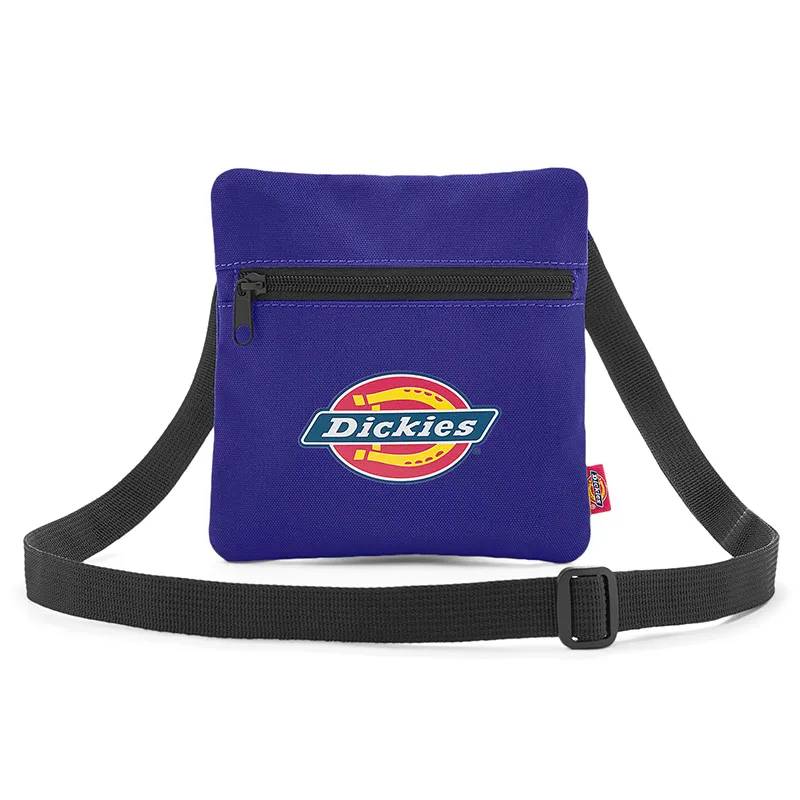 Dickies Polyester Crossbody Bag, Shoulder Bag Unisex Purple Blue