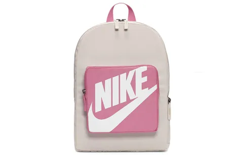 Nike Polyester Backpack Regular Women's Pink White