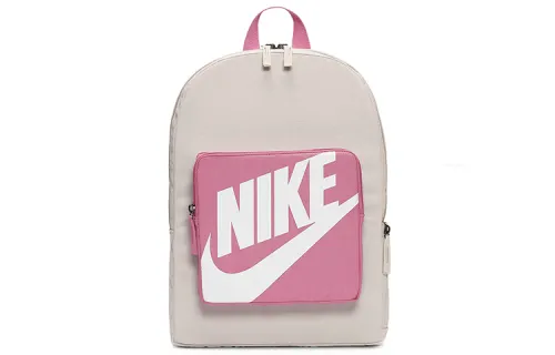 Nike Polyester Backpack Regular Women's Pink White