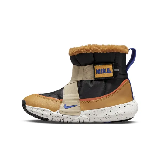 Nike Flex Advance Kids Boots PS Black/brown/white
